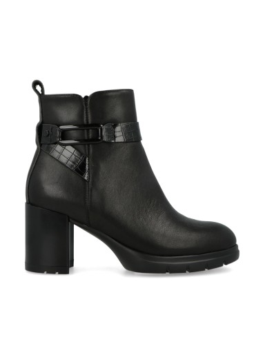 Impronte Fenice Buckle Leath Lederstiefeletten 7 cm Absatz